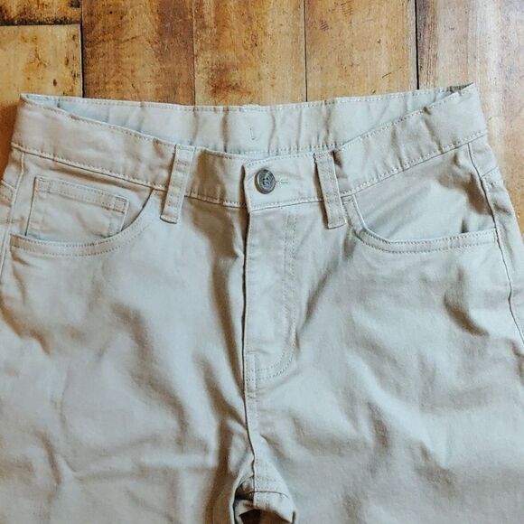 Nautica Khaki Pants size 16 Cotton Tan Pants Uniform Pants - Picture 2 of 6